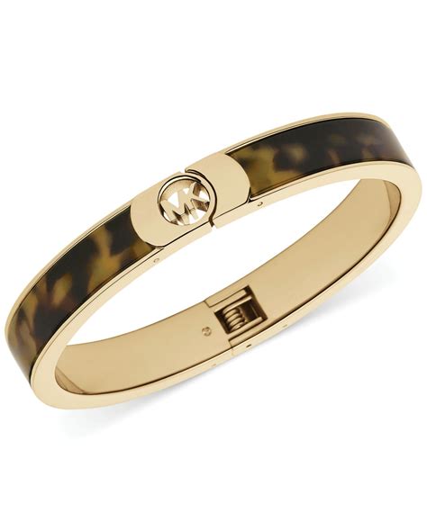 michael kors gold bangle set|Michael Kors adjustable bracelet.